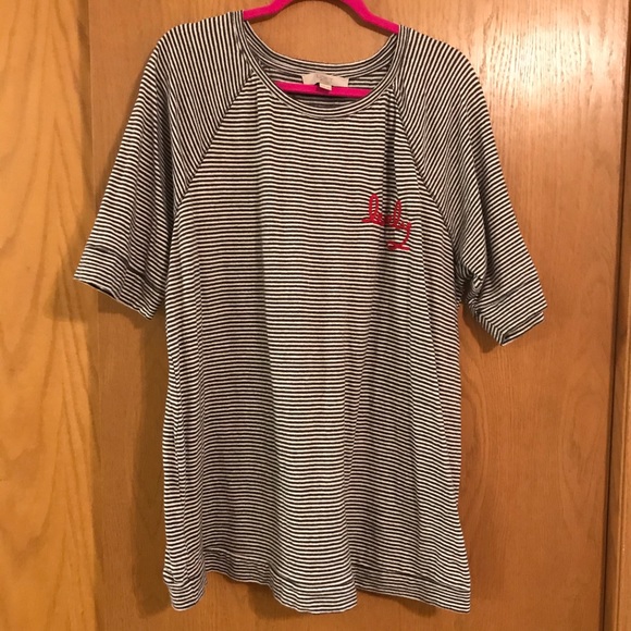 LOFT Tops - NWOT Loft Striped Cotton Tee